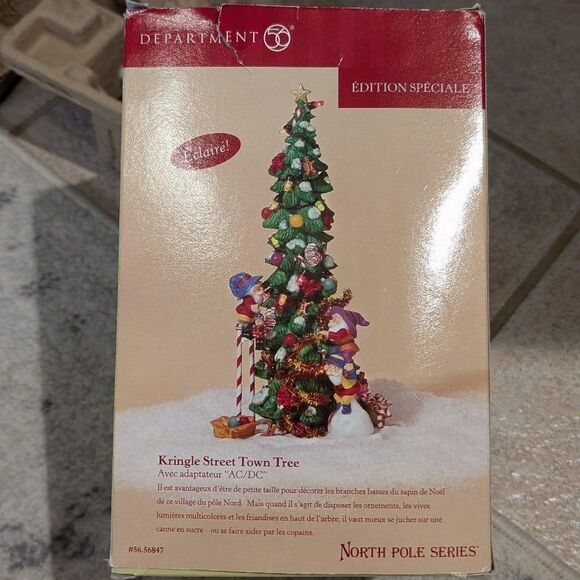 Dept 56 Kringle Street Town Tree #56.56778 North Pole SeriesWorks Perfectly